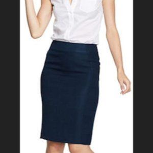 Boden navy blue pencil skirt-sz 4 NWOT